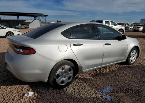 2013 Dodge Dart Se z USA, uszkodzony, nr VIN 1C3CDFAA0DD266634